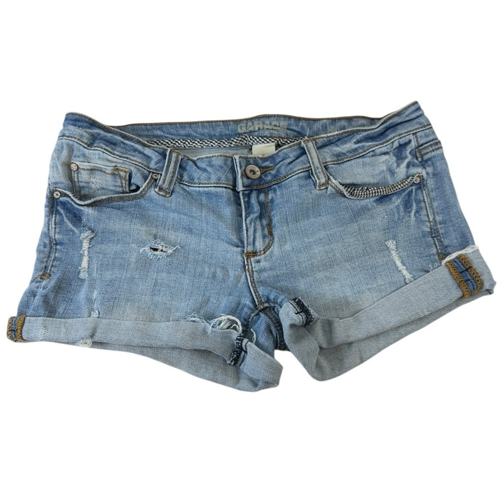 Garage.  Blue Jean Shorts Vintage Cut-Off
